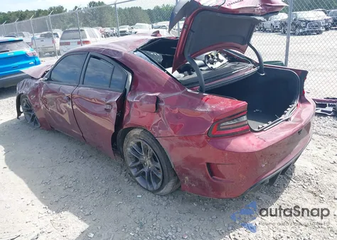 2023 Dodge Charger Scat Pack из США, поврежденный, VIN 2C3CDXGJ3PH672928